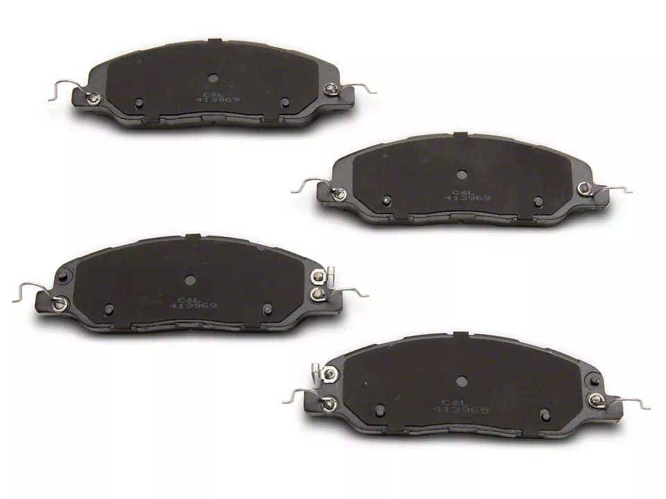 2026/07/1001637227.jpg C&L Super Sport Ceramic Brake Pads; Front Pair - Image 1