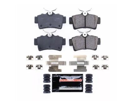 PowerStop Z23 Evolution Sport Carbon-Fiber Ceramic Brake Pads; Rear Pair