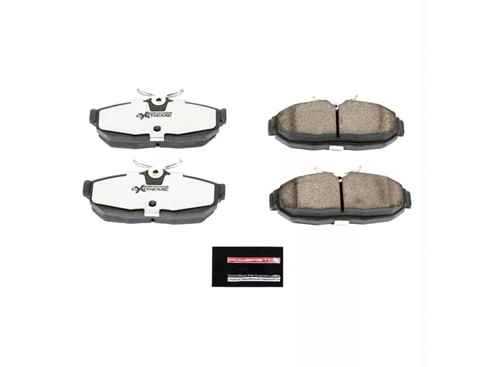 2026/07/1001637580.jpg PowerStop Z26 Street Performance Carbon-Fiber Ceramic Brake Pads; Rear Pair - Image 1