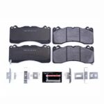 PowerStop Track Day Carbon-Fiber Metallic Brake Pads; Front Pair
