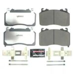 PowerStop Z26 Street Performance Carbon-Fiber Ceramic Brake Pads; Front Pair