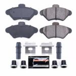 PowerStop Z23 Evolution Sport Carbon-Fiber Ceramic Brake Pads; Front Pair