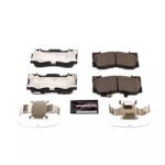 PowerStop Z23 Evolution Sport Carbon-Fiber Ceramic Brake Pads; Front Pair