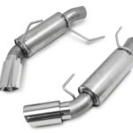 C&L Sport Axle-Back Exhaust with Polished Tips