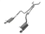Pypes Violator True Dual Cat-Back Exhaust System with Polished Tips