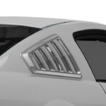 SpeedForm Quarter Window Louvers; Pre-Painted