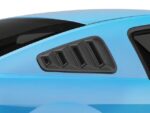SpeedForm Quarter Window Louvers; Matte Black - Image 3