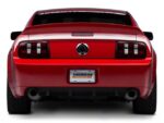 SEC10 Rear Decklid Decal; Silver