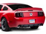 SEC10 Rear Decklid Decal; Silver - Image 2