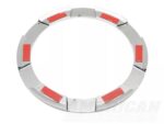 SpeedForm Modern Billet Speaker Trim Rings; Chrome