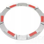 SpeedForm Modern Billet Speaker Trim Rings; Chrome