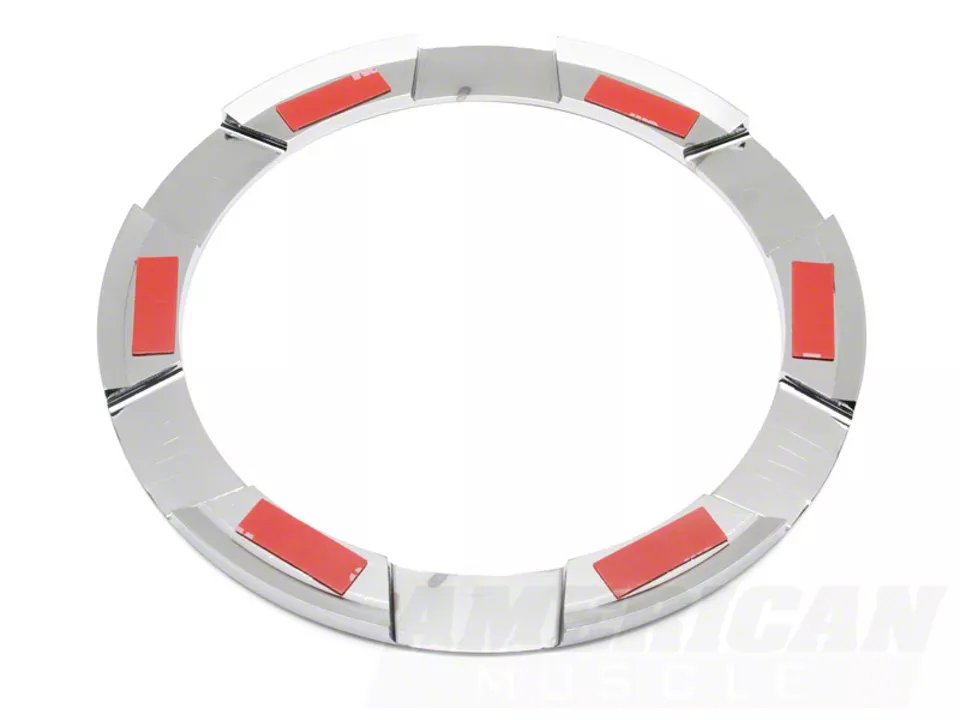 2026/07/1001658365.jpg SpeedForm Modern Billet Speaker Trim Rings; Chrome - Image 1