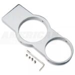 SpeedForm Modern Billet Cup Holder Bezel; Chrome