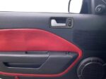 Door Handle Surround Accent Trim; Domed Carbon Fiber