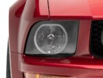 LED Halo Factory Style Headlights; Matte Black Housing; Clear Lens - Image 3