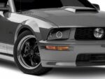 Raxiom 2010 Style LED Halo Headlights; Black Housing; Clear Lens - Image 2