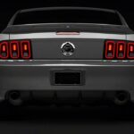 Raxiom Gen5 Tail Lights; Black Housing; Smoked Lens