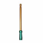 Extended Range Aluminum Antenna; 8-Inch; Orange and Green
