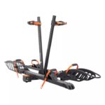 Vantana 2-Inch Receiver Hitch Flex Pro 200 Foldable/Tiltable E-Bike Rack; Carries 2 Bikes