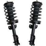 Front Strut and Spring Assemblies with Lower Control Arms, Shocks and Tie Rods