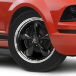 Deep Dish Bullitt Gloss Black Wheel; 18x9; 30mm Offset