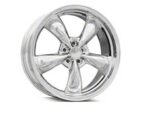 Staggered Deep Dish Bullitt Chrome 4-Wheel Kit; 20x8.5/20x10; 38mm Offset