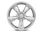 Staggered Deep Dish Bullitt Chrome 4-Wheel Kit; 20x8.5/20x10; 38mm Offset - Image 3