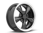 Bullitt Gloss Black Wheel; 17x8; 30mm Offset - Image 2