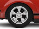 Deep Dish Bullitt Chrome Wheel; Rear Only; 18x10; 45mm Offset