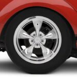 Deep Dish Bullitt Chrome Wheel; Rear Only; 18x10; 45mm Offset
