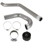 2020-2022 3.0L LM2 Duramax 3" Turbo Back DPF Delete Pipe & EGR Delete kit - Image 2