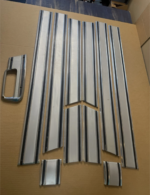 1974-1978 Dodge D150 Side Body Molding Set - Image 3