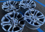 22” CHROME GMC SIERRA YUKON XL DENALI SLT WHEELS - Image 2