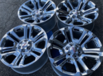 22” CHROME GMC SIERRA YUKON XL DENALI SLT WHEELS - Image 3