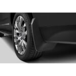 Rear Splash Guards in Black with GMC Logo