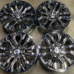 Sold Four 2025 Ford F150 Lariat Limited Factory 20 Wheels OEM Rims RL3J1007BA bright PVD