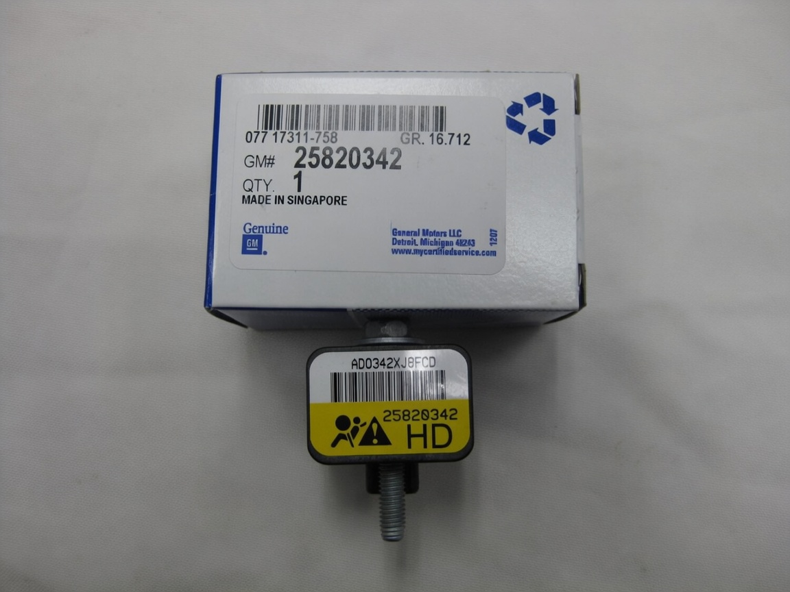 grok_1785770391944 GM 25820342 Inflator Restraint Front End Discriminating Sensor Assembly - Image 1