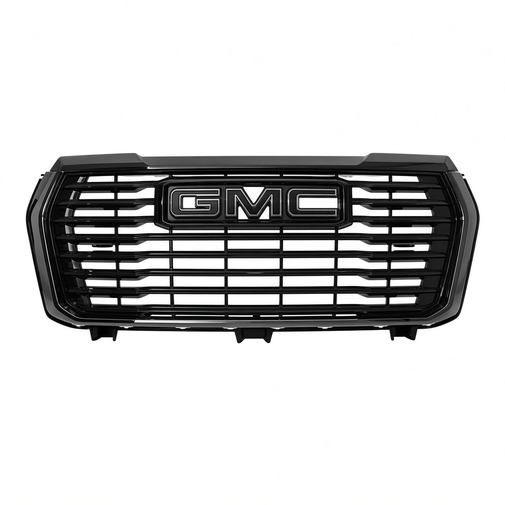 grok_1787654542332 2025-2026 GMC Yukon & XL Elevation Gloss Black Grille - Image 1