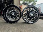 American Force J03 Plague Black 20" Dually Wheel - Image 2