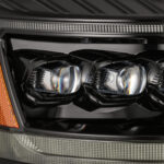 06-08 Dodge Ram ALPHAREX NOVA-Series LED Projector Headlights Alpha-Black - Image 11