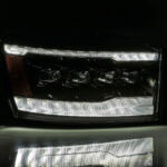 06-08 Dodge Ram ALPHAREX NOVA-Series LED Projector Headlights Alpha-Black - Image 7