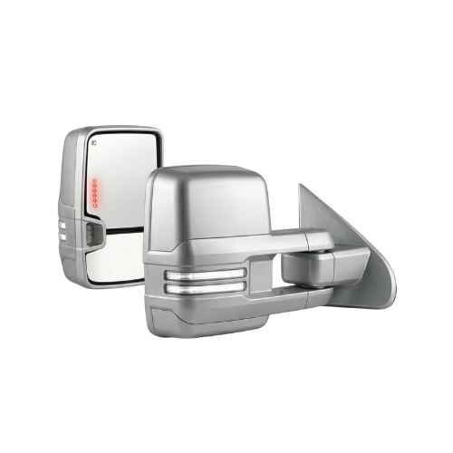 14-18_GM_Tow_Mirror_Silver_37652a74-21bf-4678-b137-fcdf8c3a9c12 03-07 Chevrolet Silverado Extendable Tow Mirrors - Image 1