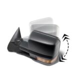 Chevy Silverado 2003-2006 Power Folding Towing Mirrors LED Lights - Image 4