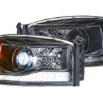 06-08 Dodge Ram XB Hybrid LED Headlights