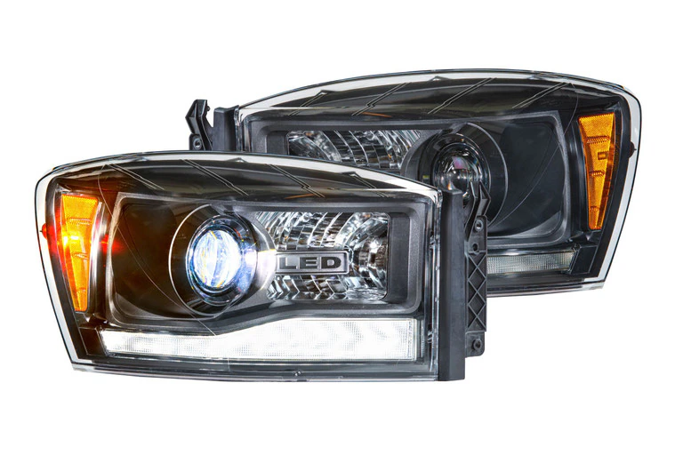 68309.06_08_Ram_Hybrid_XB_Headlights.010 06-08 Dodge Ram XB Hybrid LED Headlights - Image 1
