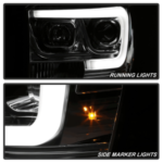 Spyder® Chrome LED DRL Bar projector headlights for your 2006-2008 Dodge Ram 1500 or 2006-2009 Dodge Ram 2500/3500 - Image 6
