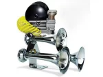 Pacbrake Ram 2500 Premium Triple Train Horn and OnBoard Air Kit